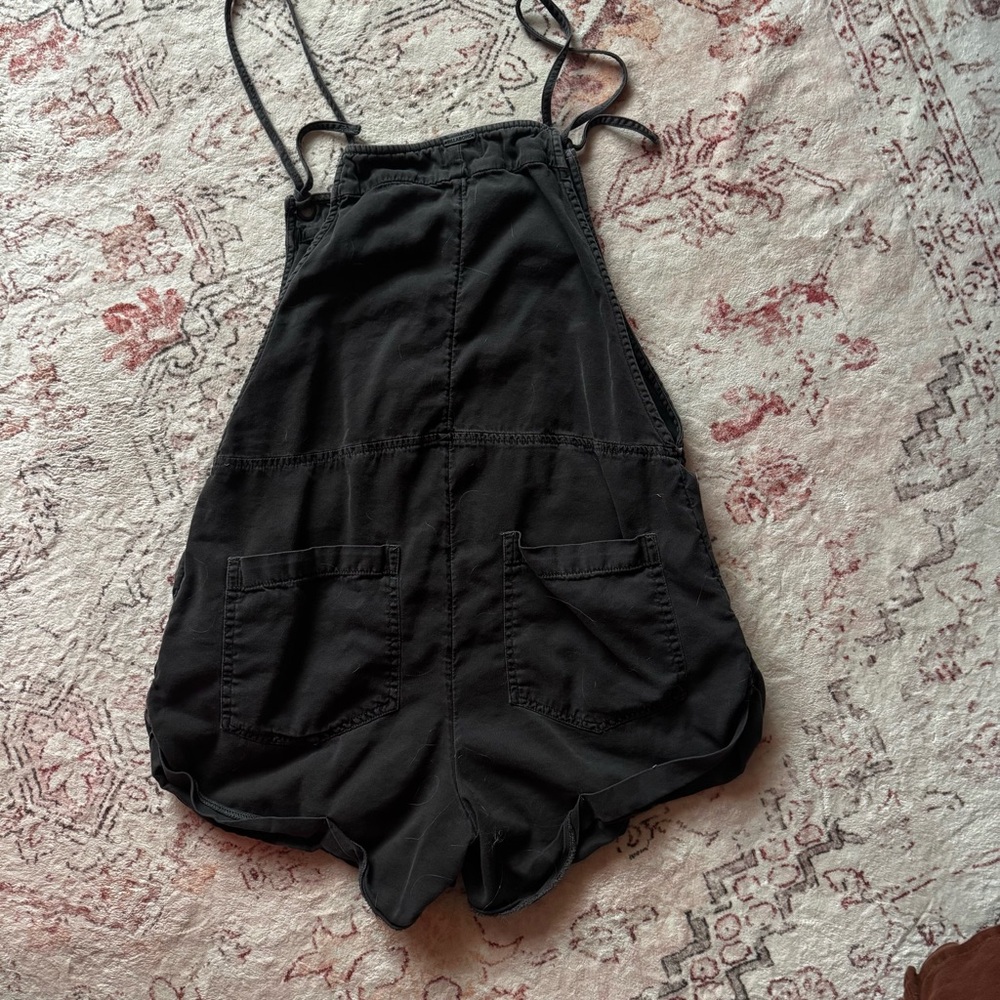 Billabong wild pursuit Charcoal Sleeveless Jumpsuit - Picture 6 of 7